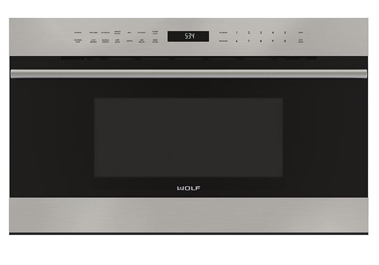 Wolf MDD30TE/S/TH 30" E Series Transitional Dropdown Door Microwave